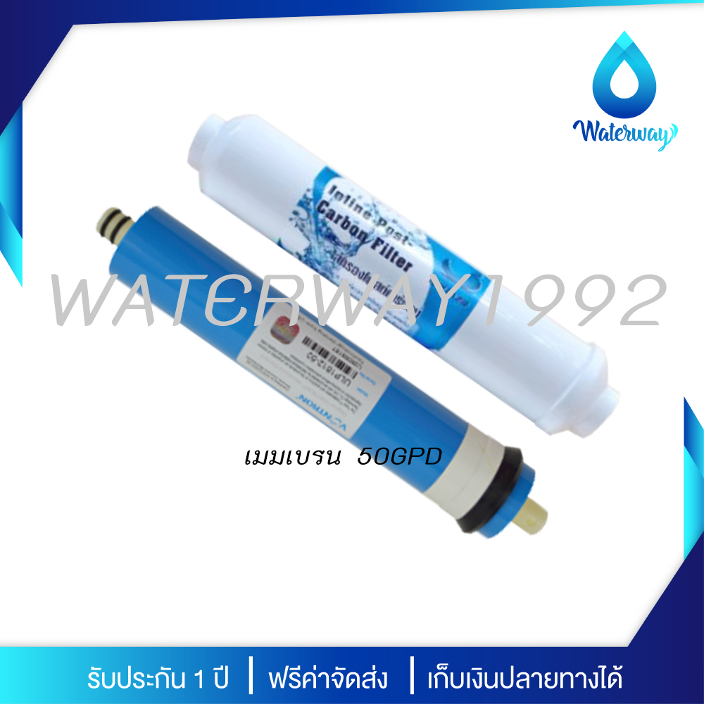 ไส้กรองน้ำ 5 ขั้นตอน UNI PURE รุ่น FUB5S-RO75G (RO 75GPD)_2